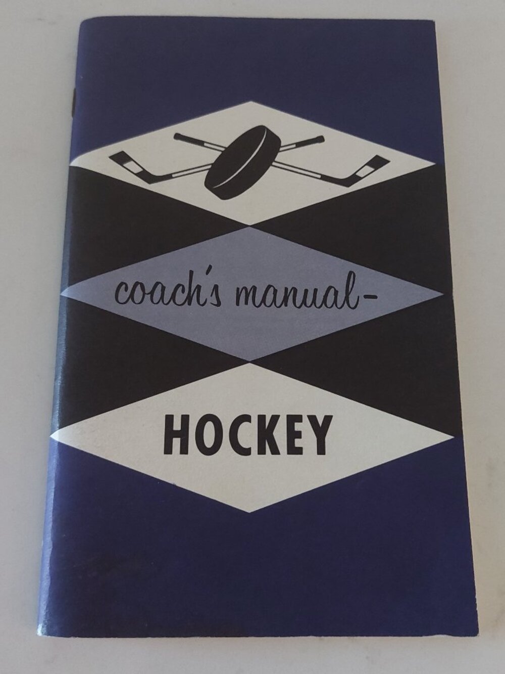 Vintage 1956 R.C.A.F. Sports Series Hockey Coach's Manua Canadian Military